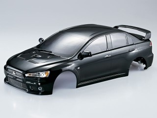 Кузов окрашенный 1/10 Black LANCER EVOLUTION X