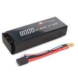 Аккумулятор Speedway Slide PRO 139x47x25.5mm Li-Po 8000mAh 2S 7.4V 50C Hardcase TRX