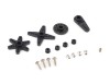 Сервомашинка JX Servo PS-2503HB-R 5pin 3.35кг / 0.09 sec / 6V mini цифровая с пластиковым редуктором для HSP