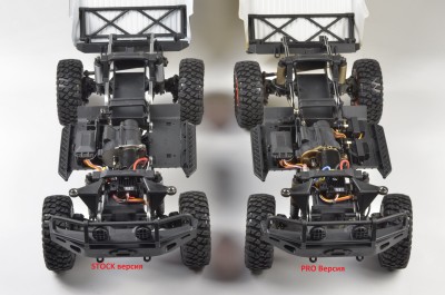 Трофи модель Yikong 4101 PRO 1/10 crawler pickup (White) RTR