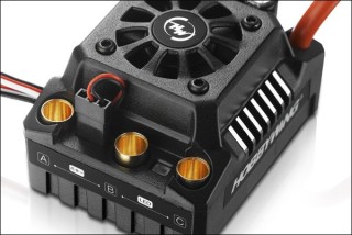 Бесколлекторный бессенсорный влагозащищенный регулятор EZRUN MAX8 V3 для шот-корс, багги, монстров масштаба 1:8
