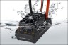 Бесколлекторный бессенсорный влагозащищенный регулятор Ezrun WP MAX5 V3 для шот-корс, багги, монстров масштаба 1:5