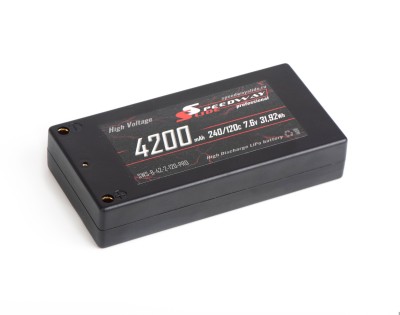 Аккумулятор Speedway Slide Li-Po PRO LCG HV 4200mAh 2S 7.6V 120C XT60 95x47x18.5mm Short pack