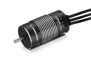 Бесколлекторный бессенсорный мотор EZRUN 4268 Sl Black 2600 KV для масштаба 1/8