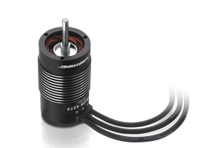 Бесколлекторный бессенсорный мотор EZRUN 4268 Sl Black 2600 KV для масштаба 1/8