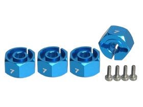 3RACING Wheel Adaptor Hex (7mm) - Thick