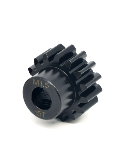 Шестерня стальная Pinion gear 15T M1.5 для вала 8mm