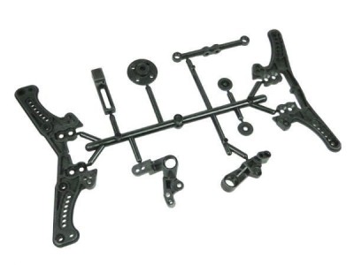 Steering & Shock Tower Set For Sakura D3