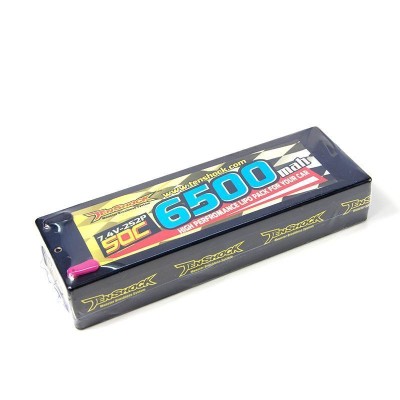 Аккумулятор Tenshock Hardcase 7.4v 6500mAh 50C with Deans to Banana Connector