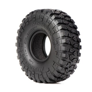 Резина для Трофи T/A KX Predator 1.9 / 121x45mm со вставками 4pcs
