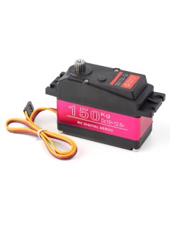 Сервомашинка DS51150-180 150кг / 0.19сек / 12.6V цифровая влагозащищенная с металлическими шестернями