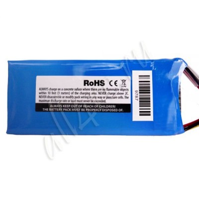 Transmitter Lipoly Pack 1450mAh 3S 11.1v