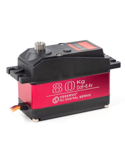 Сервомашинка DS5180-180 105кг / 0.19сек / 8.4V цифровая влагозащищенная с металлическими шестернями