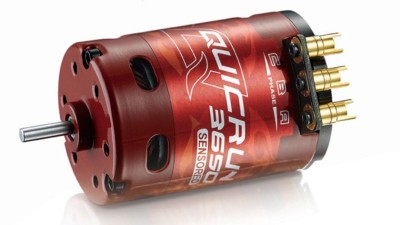 Бесколлекторный сенсорный мотор QuicRun 17.5T/3650 для шоссейных и дрифтовых моделей масштаба 1/10