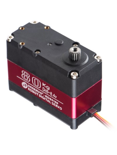 Сервомашинка RDS5180-180 105кг / 0.19сек / 8.4V цифровая с металлическими шестернями