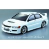 Кузов Mitsubishi Lancer Evolution 9 с отражателями и спойлером
