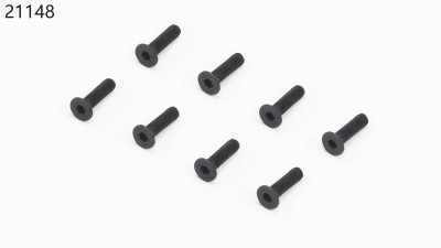 YIKONG YK4106 Flat Head Screw M3x12mm