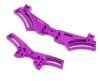 FXX Alum. quick adj. damper stay (purple)