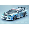 Кузов Nissan Silvia S14 не окрашенный, со спойлерами и комплектом стайлинга