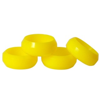 Diamond cut 0 Degree drift tyre yellow 26mm (4pcs)
