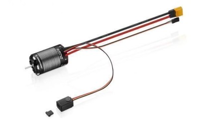 Бесколлекторная влагозащищенная сенсорная система Hobbywing QuicRun Fusion PRO for Crawler 2300kv