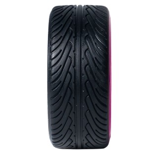 Eagle Drift tyre with insert wheel 26mm (4pcs) Purple