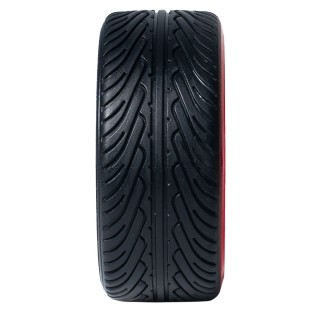 Eagle Drift tyre with insert wheel 26mm (4pcs) Red