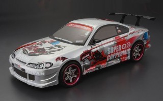 Кузов не окрашенный Nissan S15 SP с отражателями, спойлерами и дворниками