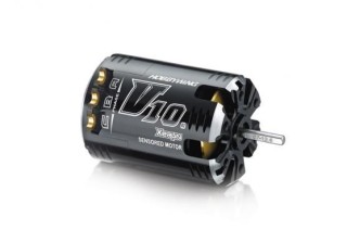 Бесколлекторный сенсорный мотор XERUN-V10-17.5T-BLACK-G2 для шоссейных и дрифтовых моделей масштаба 1/10